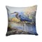 Edge Collections - 14" X 14" - Blue - Pillow Throw Washable Heron Machine - 1 Piece